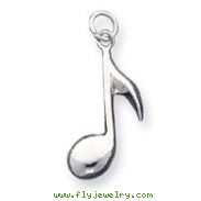 Sterling Silver Music Note Charm