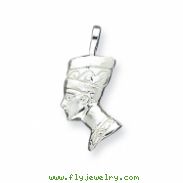 Sterling Silver Nefertiti Charm