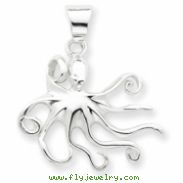 Sterling Silver Octopus Charm