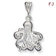 Sterling Silver Octopus Charm