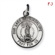 Sterling Silver Our Lady of Guadalpue Medal