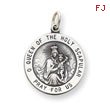 Sterling Silver Our lady Of The Holy Scapular Medal