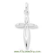 Sterling Silver Passion Cross Charm