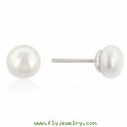 Sterling Silver Pearl Earrings