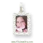 Sterling Silver Photo Charm