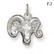 Sterling Silver Ram Charm