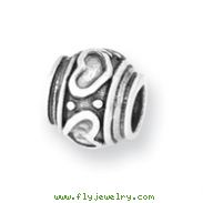 Sterling Silver Reflections Heart Bead