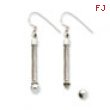 Sterling Silver Reflections Long Earring