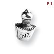 Sterling Silver Reflections Love Perfume Bottle Bead