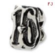 Sterling silver Reflections Sweet 16 Bead