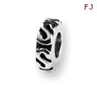 Sterling Silver Reflections Swirl Spacer Bead