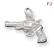 Sterling Silver Revolver Charm