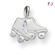 Sterling Silver Roller Skates Pendant