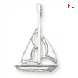 Sterling Silver Sailboat Charm