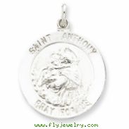 Sterling Silver Saint Anthony Medal