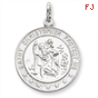 Sterling Silver Saint Christopher Medal