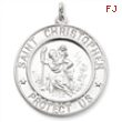 Sterling Silver Saint Christopher Medal