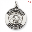 Sterling Silver Saint Jude Thaddeus Medal