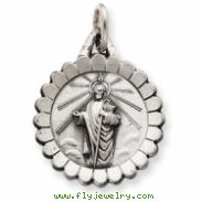 Sterling Silver Saint Jude Thaddeus Medal