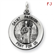 Sterling Silver Saint Patrick Medal