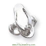 Sterling Silver Sandal CZ Toe Ring