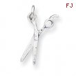 Sterling Silver Scissors Charm