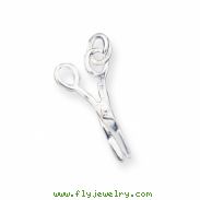 Sterling Silver Scissors Charm