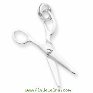 Sterling Silver Scissors Charm