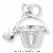 Sterling Silver Shovel and Pail Charm