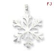 Sterling Silver Snowflake Pendant