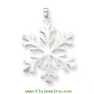 Sterling Silver Snowflake Pendant