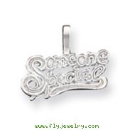 Sterling Silver Someone Special Pendant