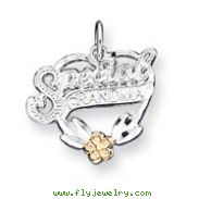 Sterling Silver Special Grandma Charm