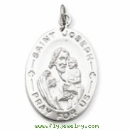 Sterling Silver St. Joseph Medal