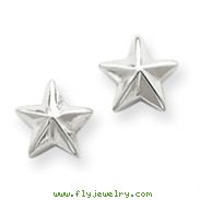 Sterling Silver Star Earrings