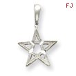 Sterling Silver Star Pendant