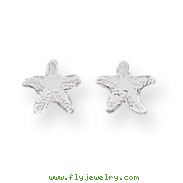 Sterling Silver Starfish Mini Earrings
