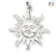 Sterling Silver Sun Pendant