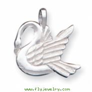 Sterling Silver Swan Charm