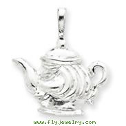 Sterling Silver Teapot Charm