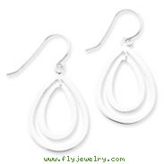 Sterling Silver Teardrop Dangle Earrings