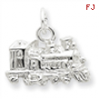 Sterling Silver Train Engine Charm