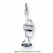 Sterling Silver Trumpet Charm