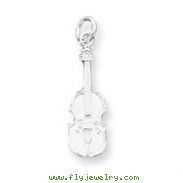 Sterling Silver Violin Charm