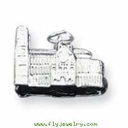 Sterling Silver Westminster Abbey Charm