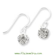 Sterling Silver With Swarovski Crystal Earrings