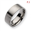 Titanium Brushed Flat 8mm Wedding Band ring