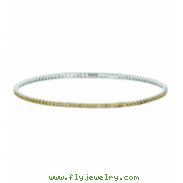 Yellow diamond Bangle