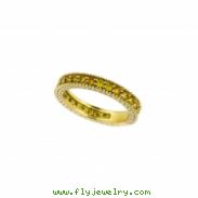 Yellow Diamond Eternity Ring 14K Yellow Gold